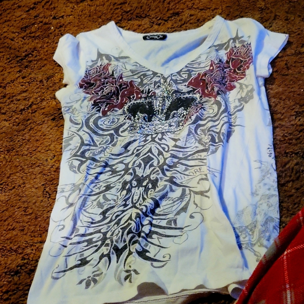 A t shirt from cotty on